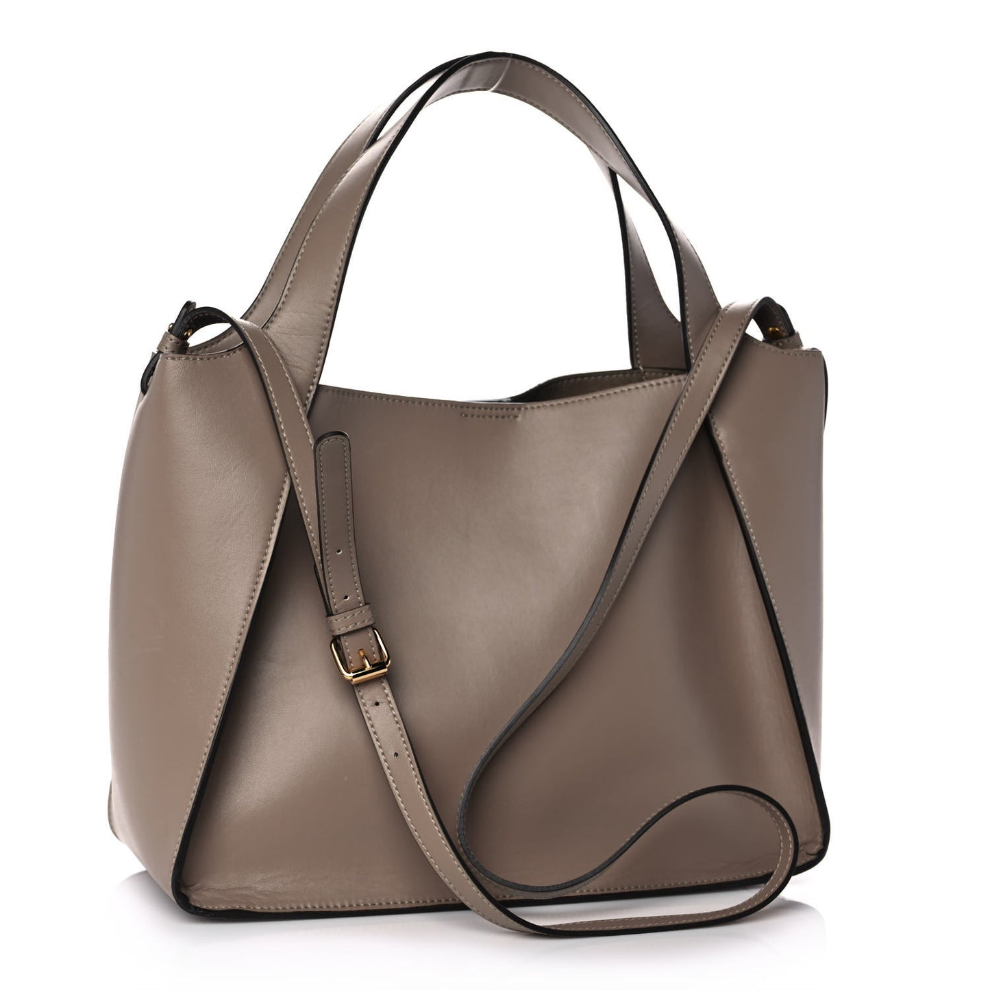 Eco Alter Nappa East West Perforated Tote Moss