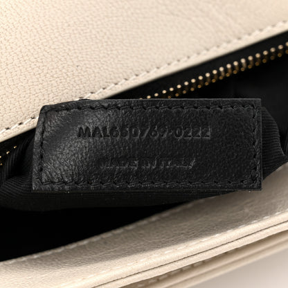 Saint Laurent Lambskin Quilted Mini Becky Chain Bag Crema Soft 7 of 11