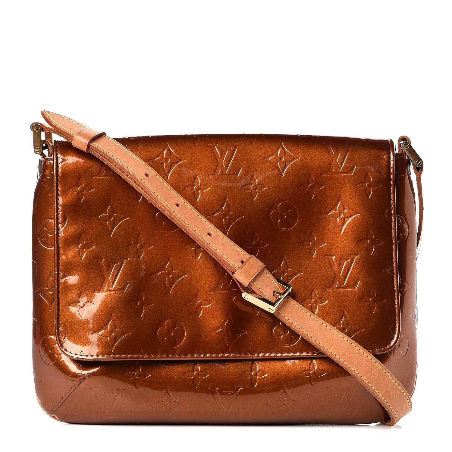 Louis Vuitton Vernis Thompson Street Bronze 2 of 17