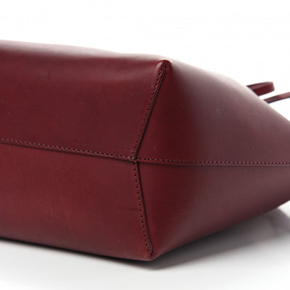 Mansur Gavriel Calfskin Mini Bucket Bag Bordeaux 10 of 10