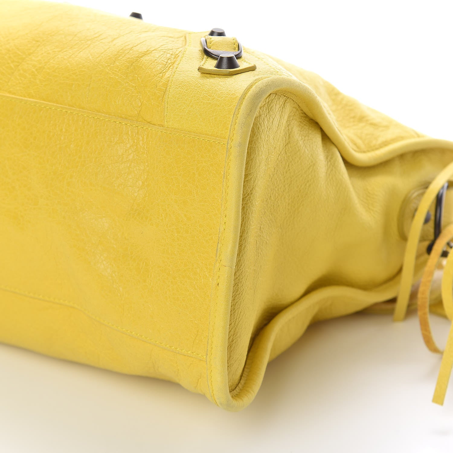 Balenciaga Agneau Classic Hardware City Mimosa Verveine 10 of 11