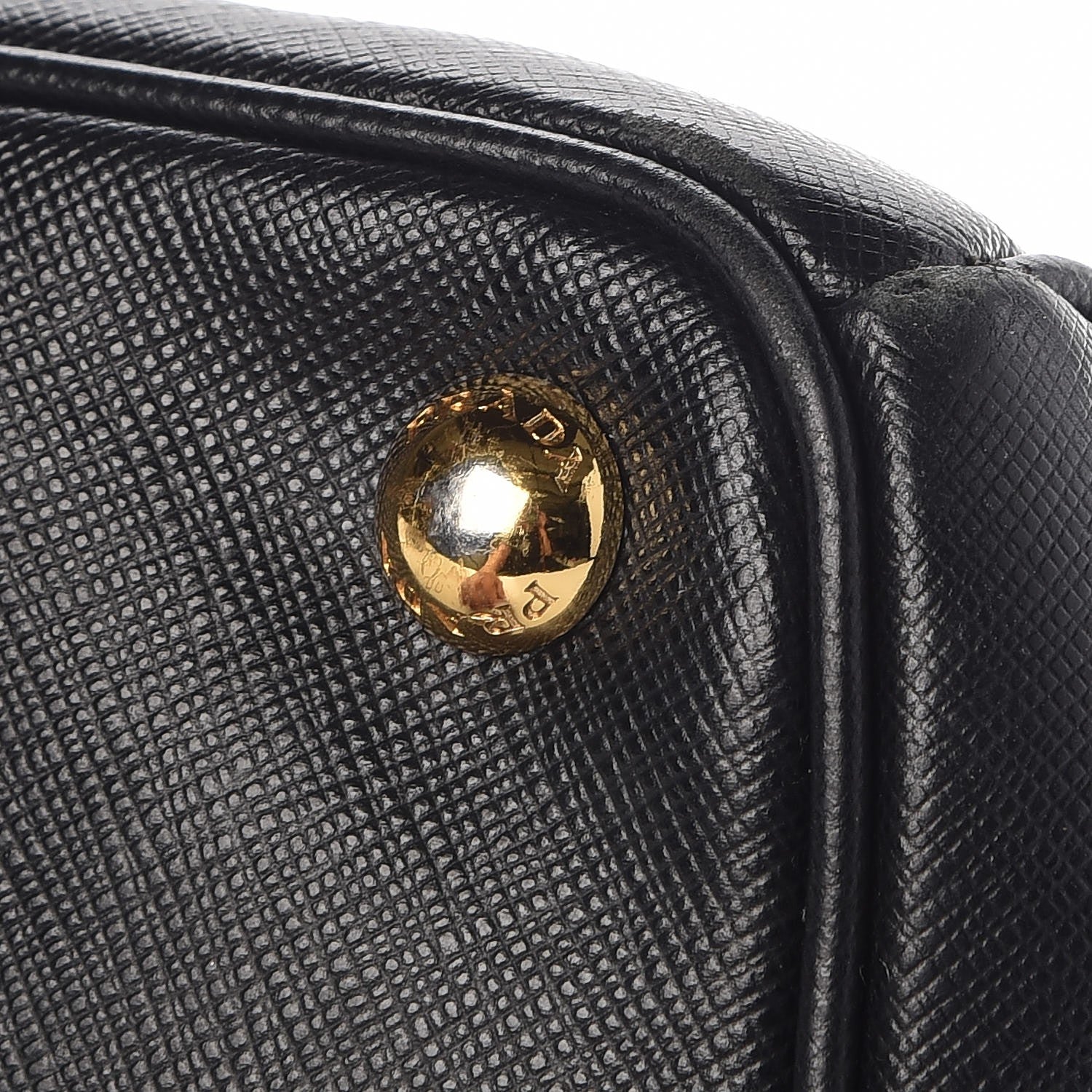 Prada Saffiano Medium Galleria Double Zip Tote Black 21 of 22