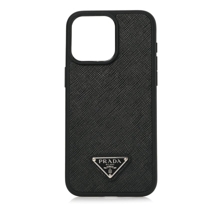 Prada Saffiano iPhone 15 Pro Max Case Black 1 of 7