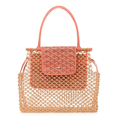 Goyard Goyardine Net Aligre Tote Coral 1 of 10