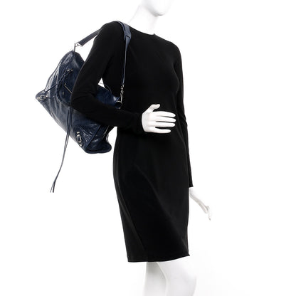 Balenciaga Agneau Classic Hardware City Bleu Obscur 2 of 8
