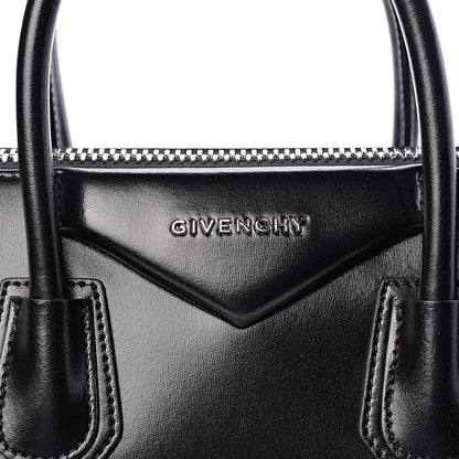 Givenchy Shiny Lord Calfskin Small Antigona Black 8 of 10