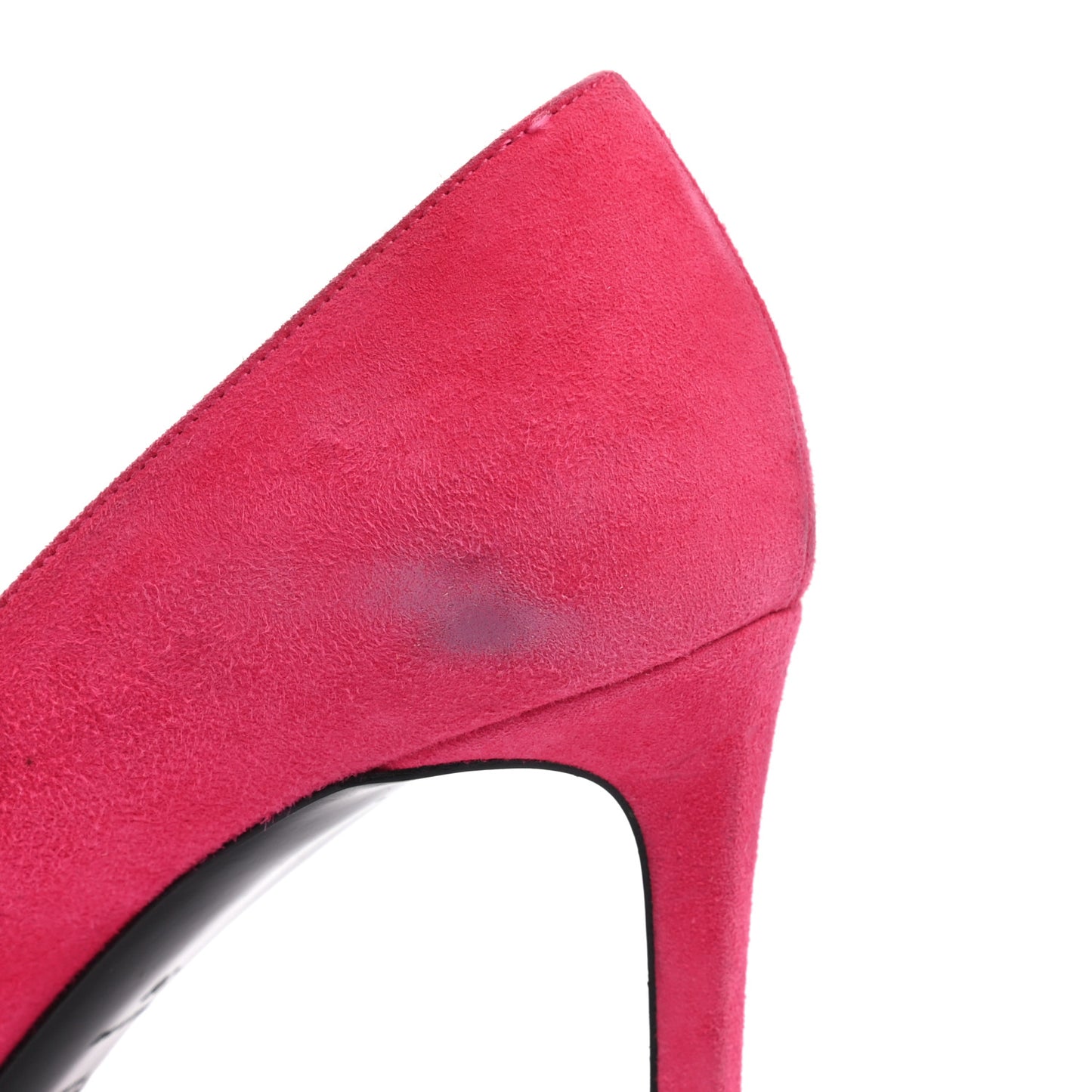 Suede Calfskin Anja 85 Pumps 38 Hot Pink