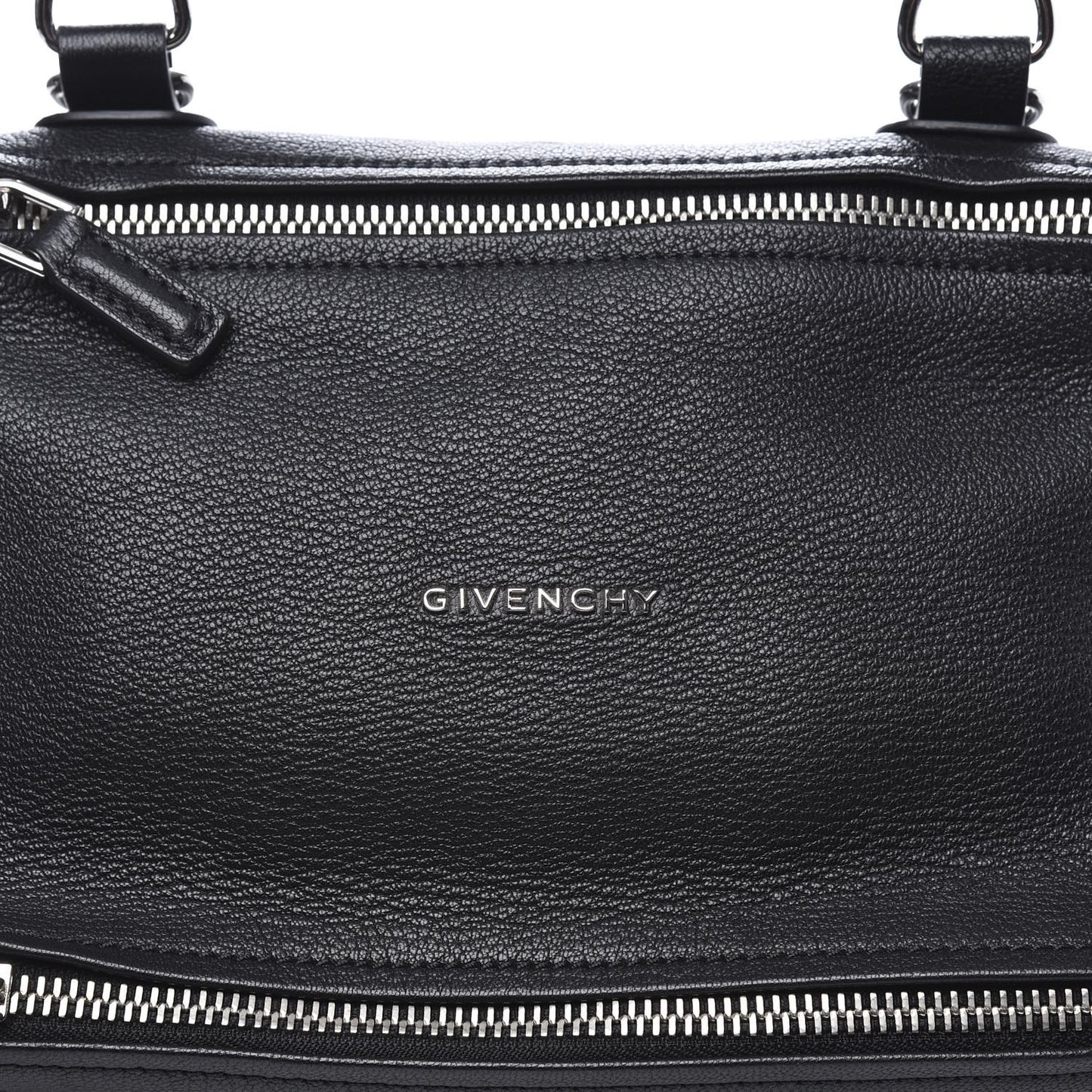 Sugar Goatskin Small Pandora Black