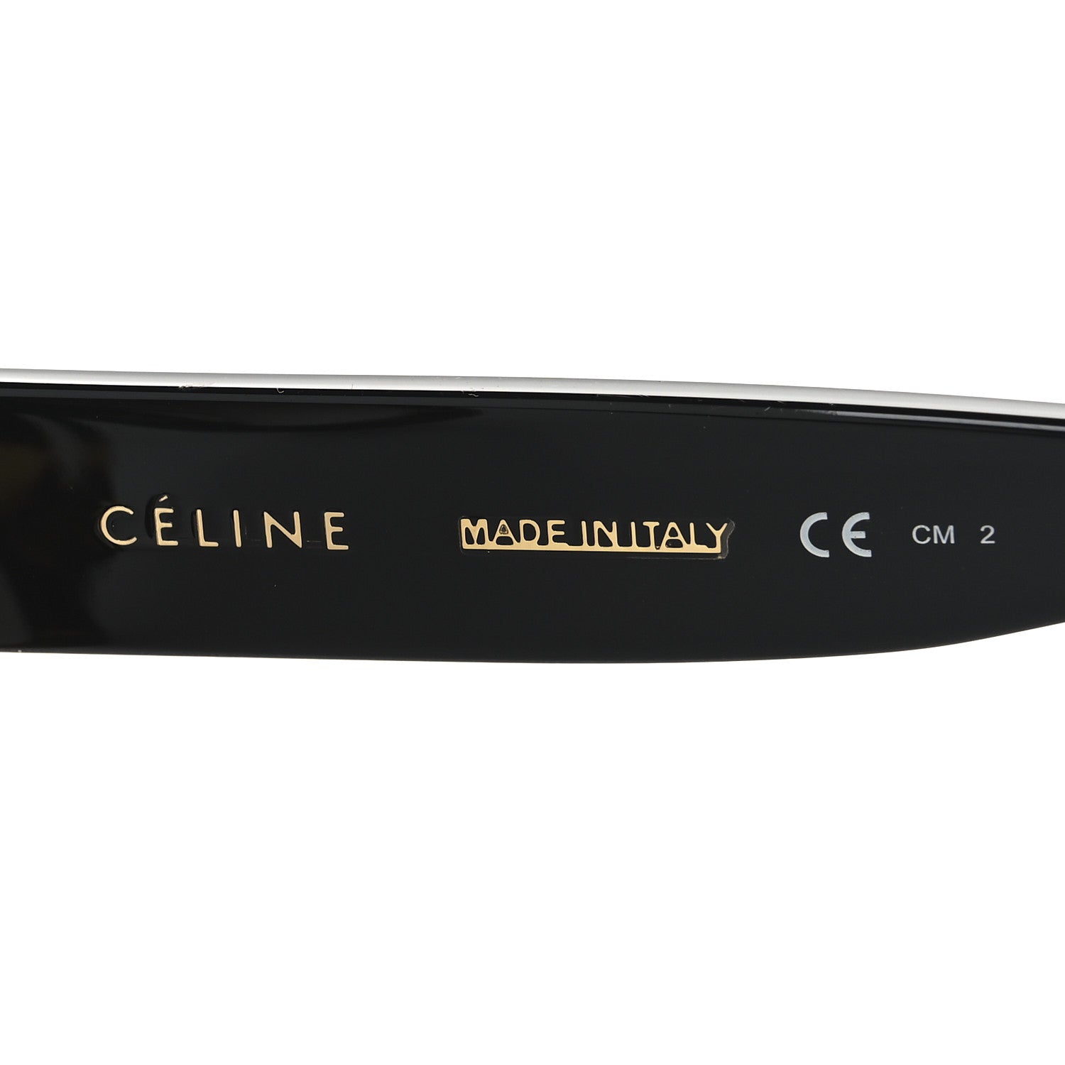 Celine Shadow Sunglasses CL 41026/S Black Havana 5 of 7