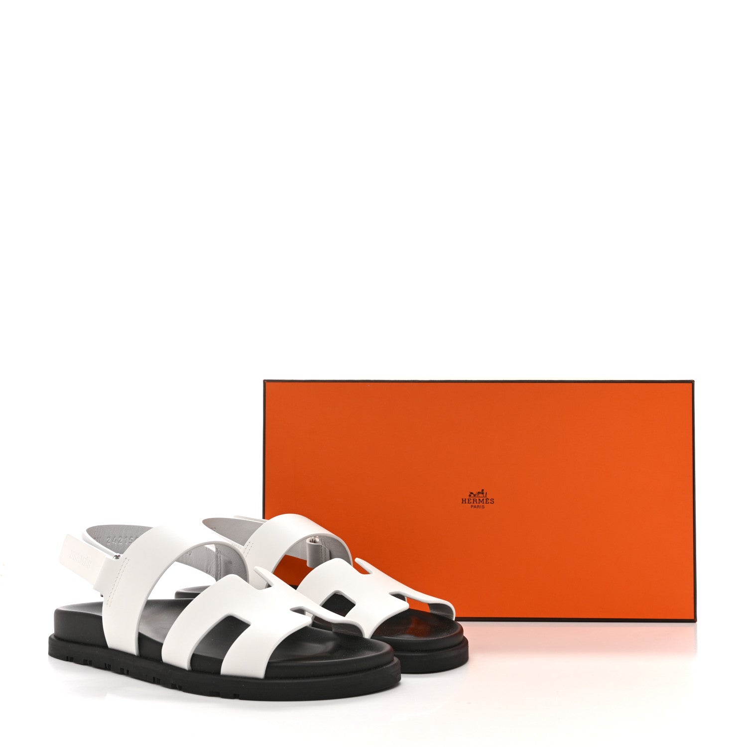Hermēs ホワイトカットアウトデザインサンダル 37 Hermes Calfskin Womens Genius Sandals 37 White 1831610 – FASHIONPHILE