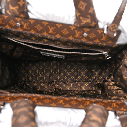 Louis Vuitton Econyl Monogram Pillow Giant Onthego GM Silver 5 of 10