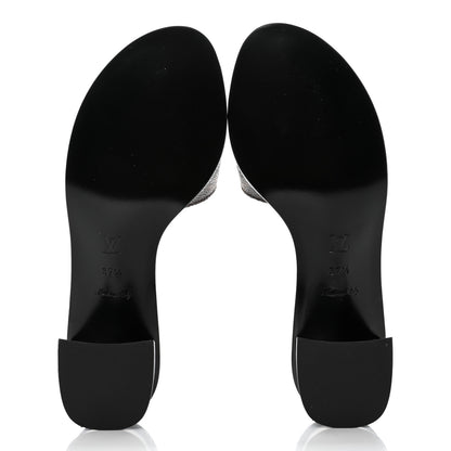 Louis Vuitton Monogram Lock It Mules 37.5 5 of 8