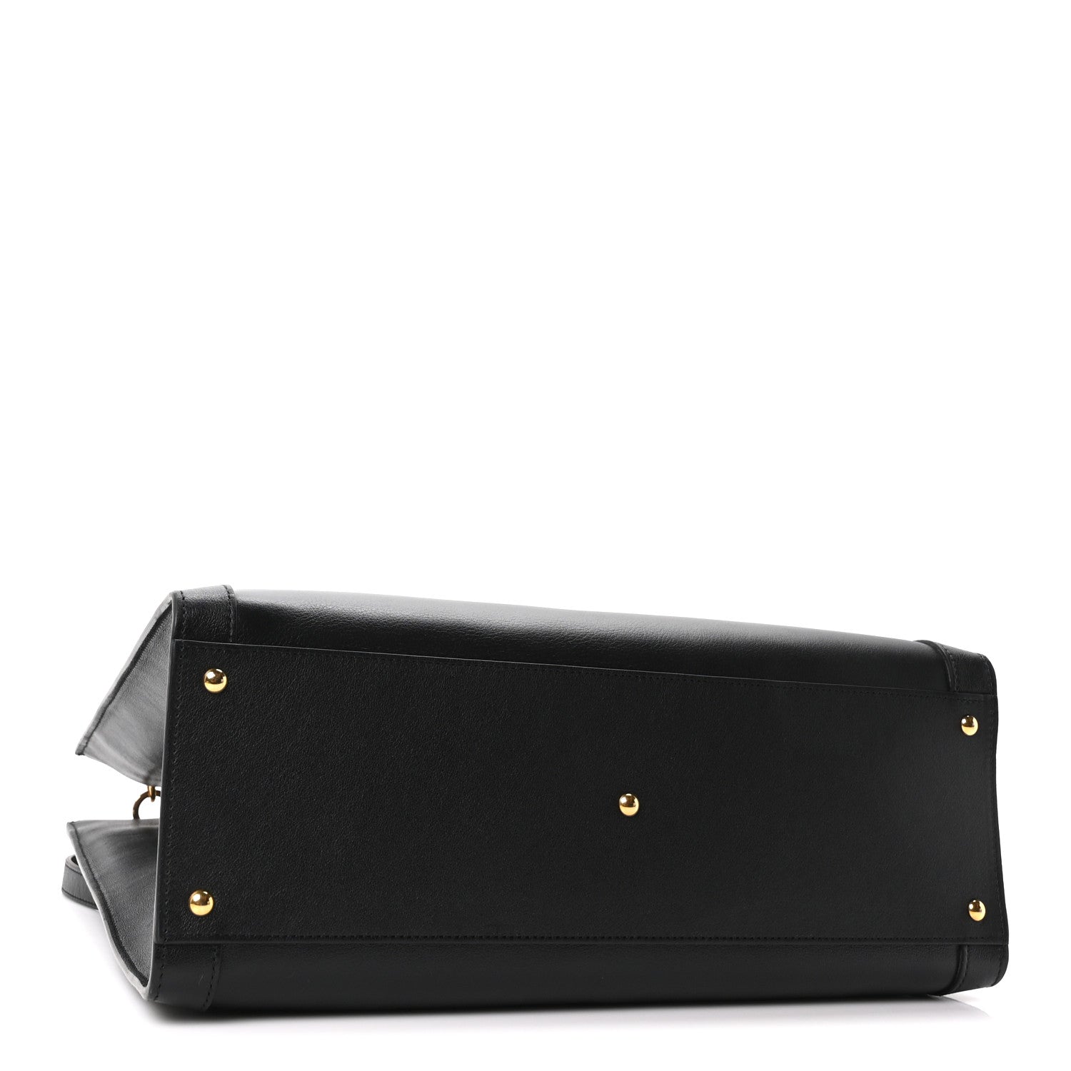 Gucci Calfskin Medium Diana Tote Bag Black Yellow Fluo 4 of 10