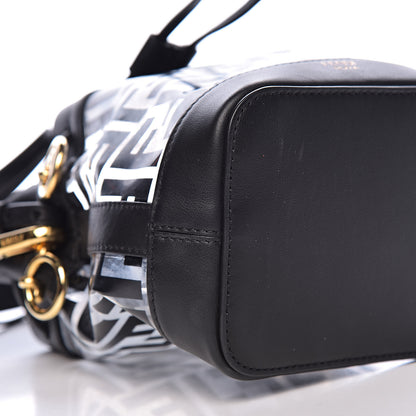 Fendi TPU FF Vitello Grace F is Fendi Mini Mon Tresor Bucket Bag Black 9 of 12