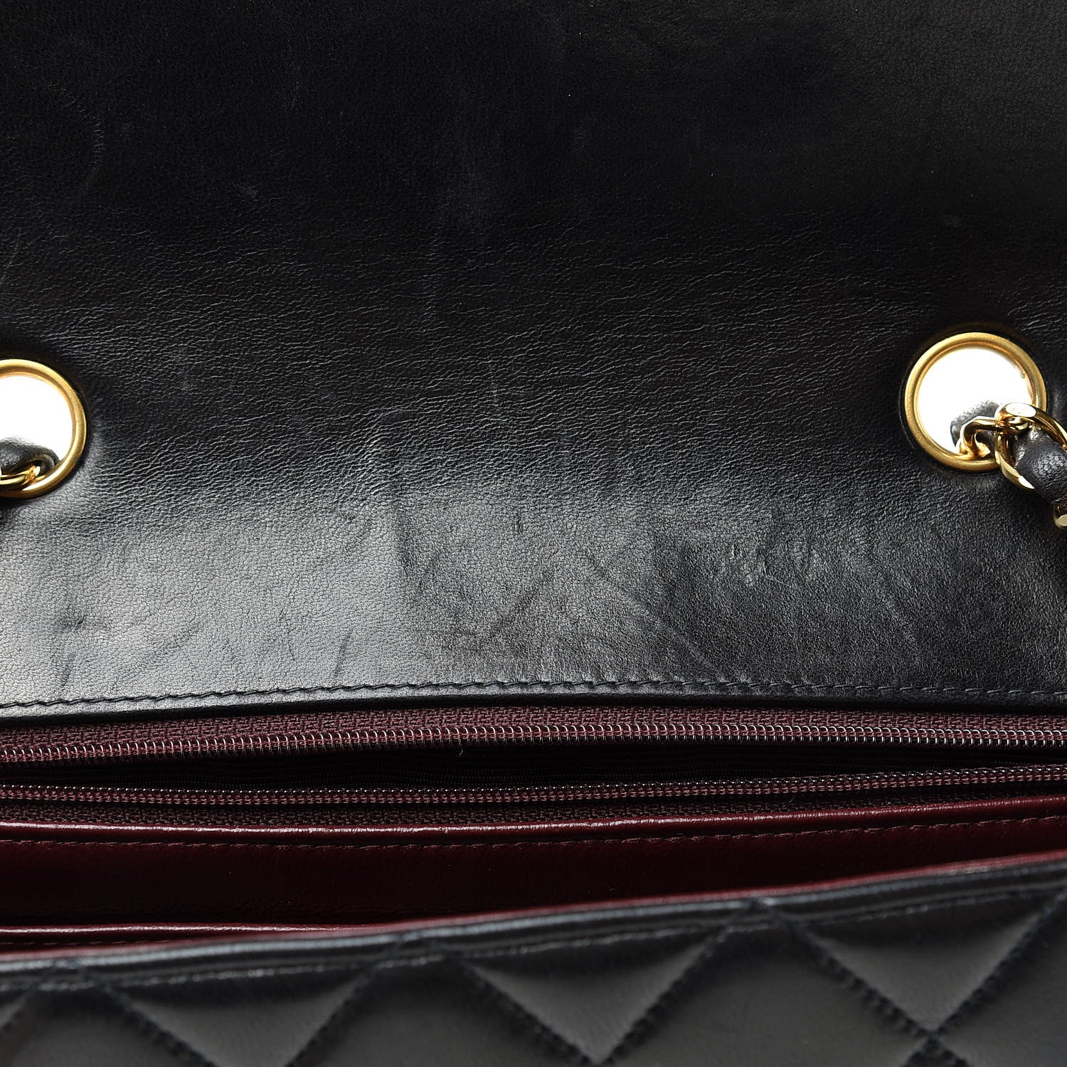 Chanel Lambskin Quilted Small Single Flap Brown 12 of 18