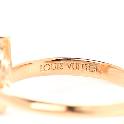 Louis Vuitton LV And Me Letter B Ring S Gold 5 of 5