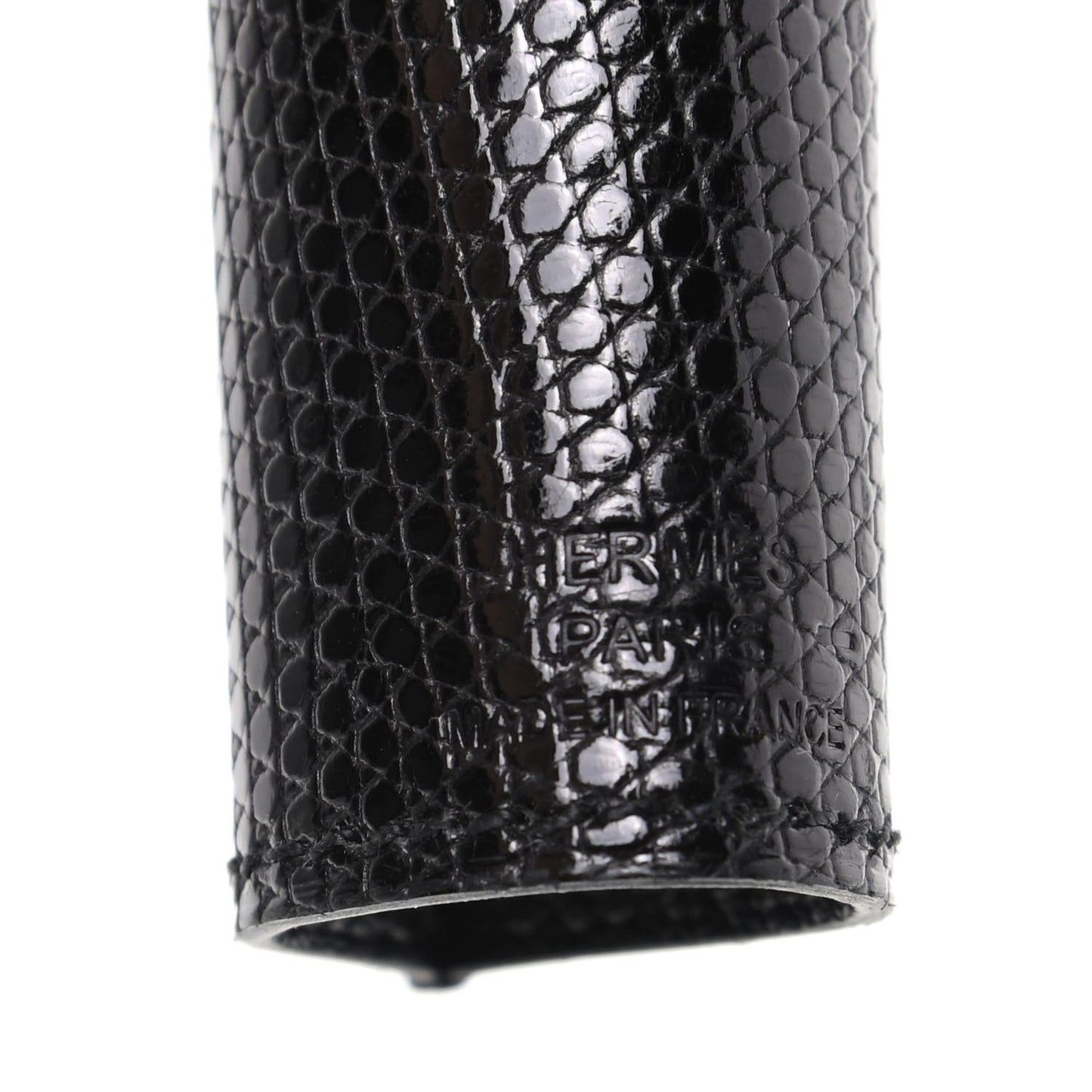 Lizard Lipstick Case Black
