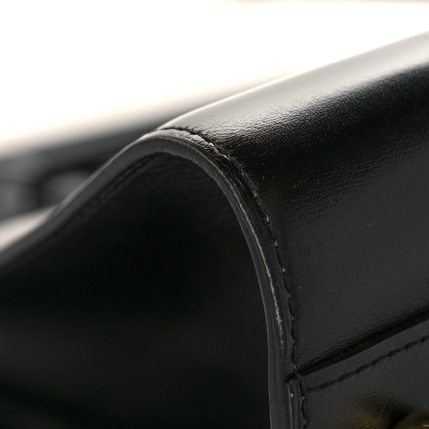 Delvaux Box Calfskin GM Brillant Satchel Black 10 of 13