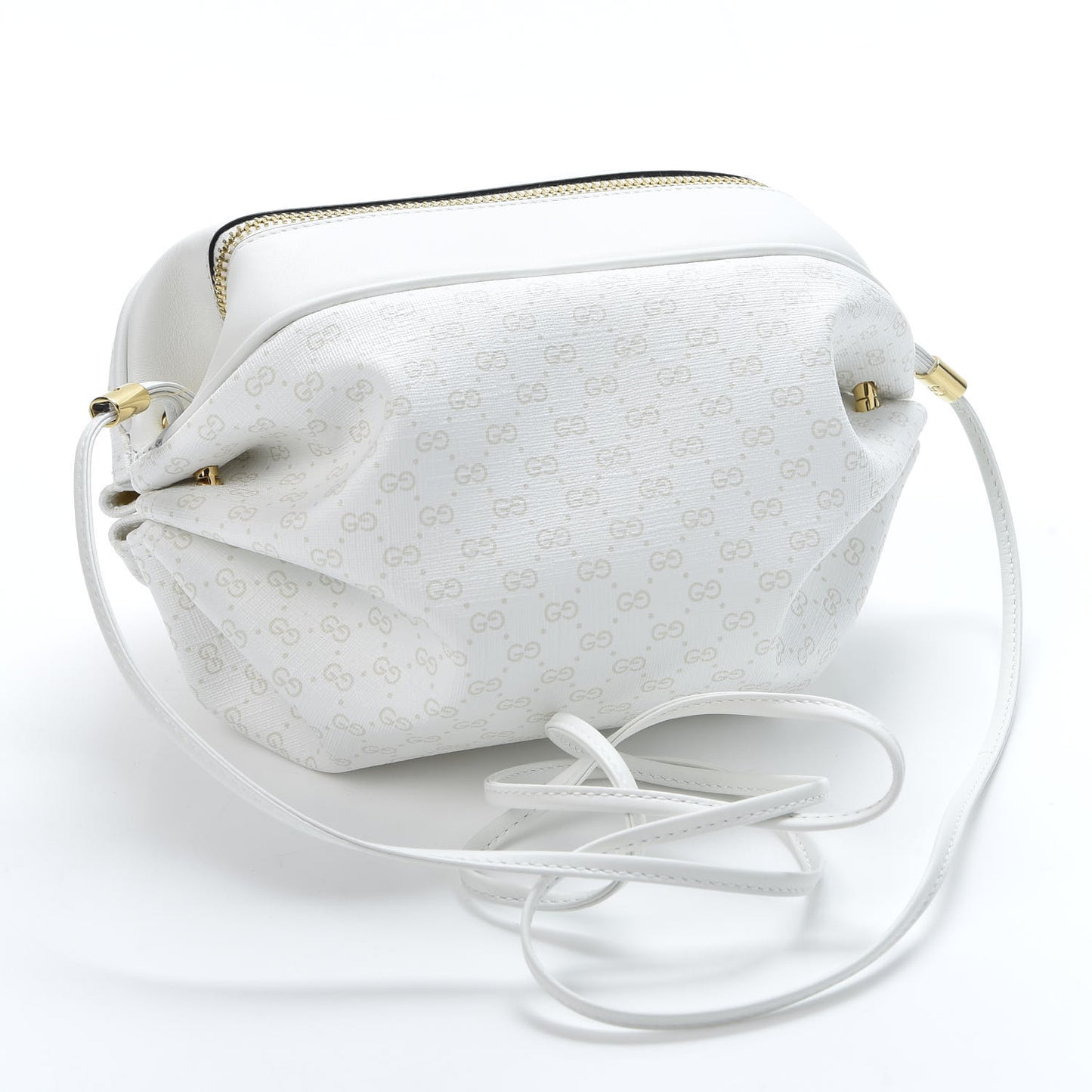 Mini Vintage GG Supreme Monogram GG New Candy Crossbody Great White