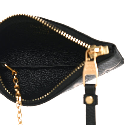 Louis Vuitton Empreinte Monogram Giant Key Pouch Black Beige 5 of 9