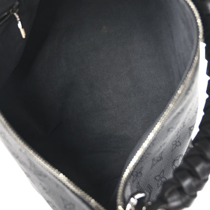 Louis Vuitton Mahina Beaubourg Hobo MM Black 5 of 11