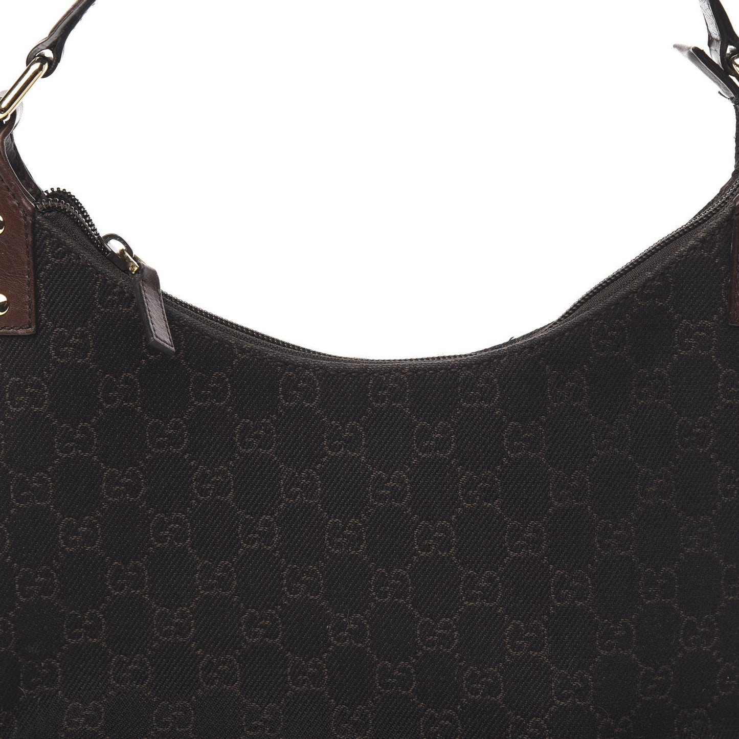 Monogram Small Hobo Navy Brown