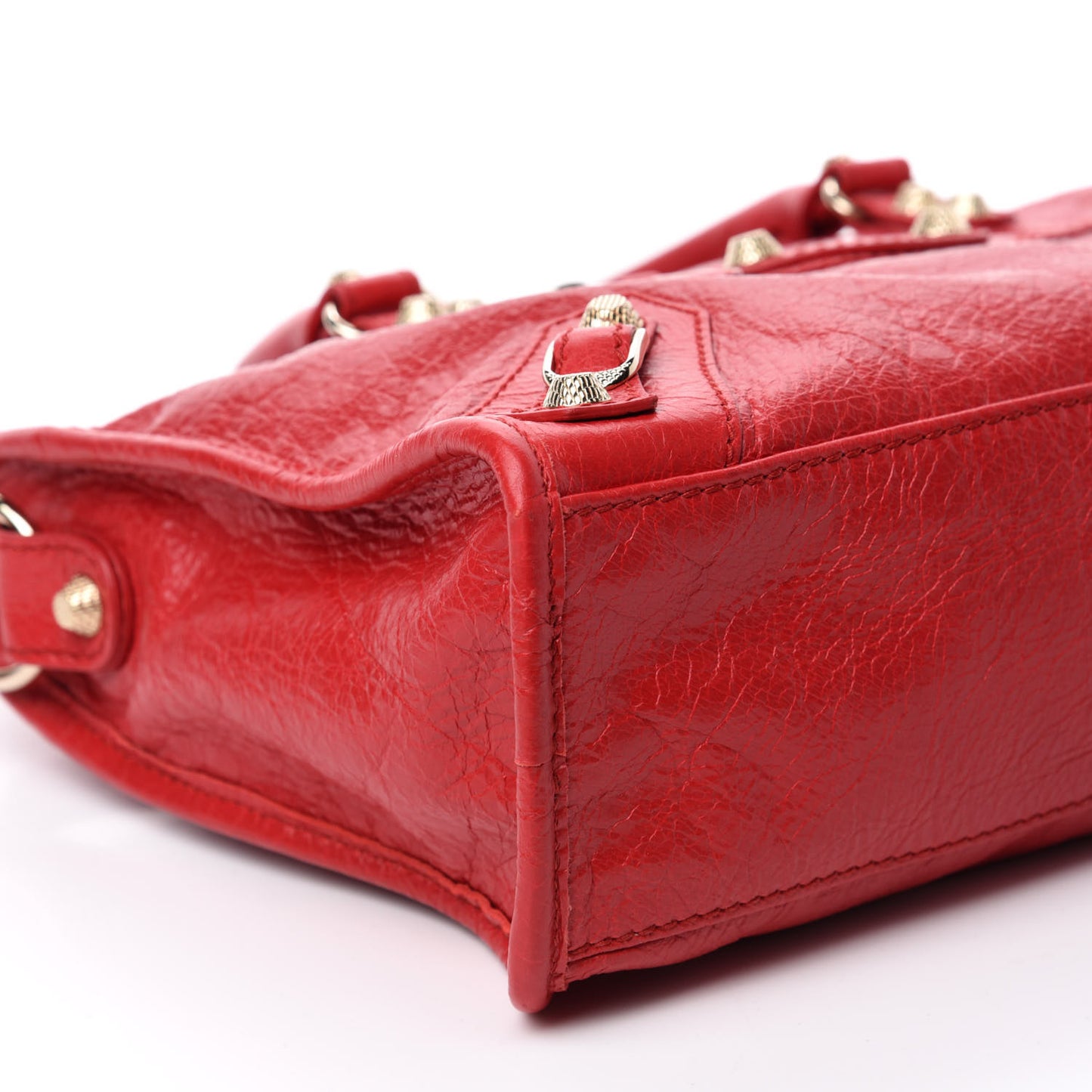 Agneau Giant 12 Gold Hardware S City Rouge Cardinal