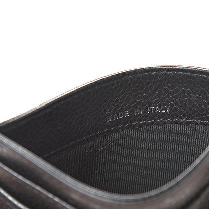 Chanel Caviar Quilted Card Holder Black 7 of 9