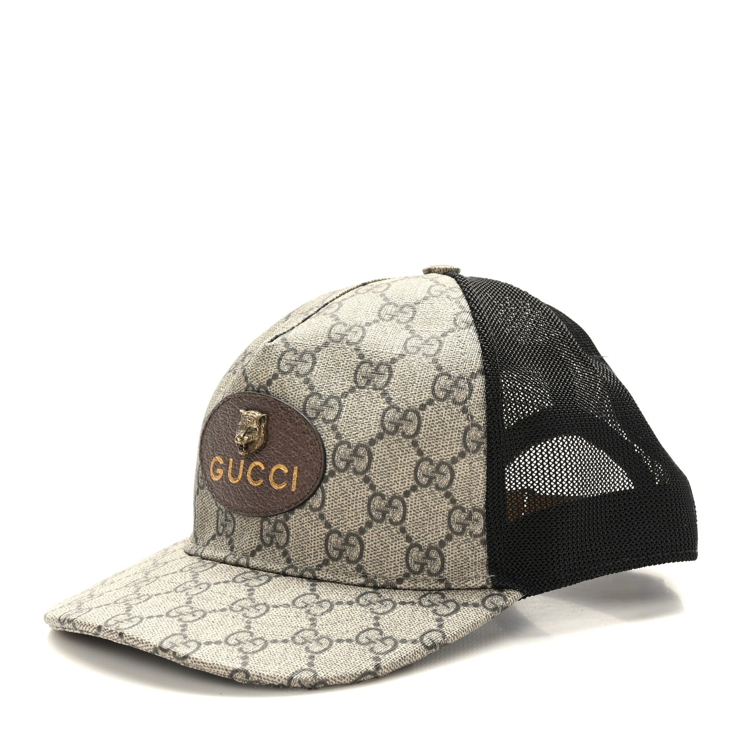 GG Supreme Monogram Neo Vintage Baseball Hat Beige New Acero