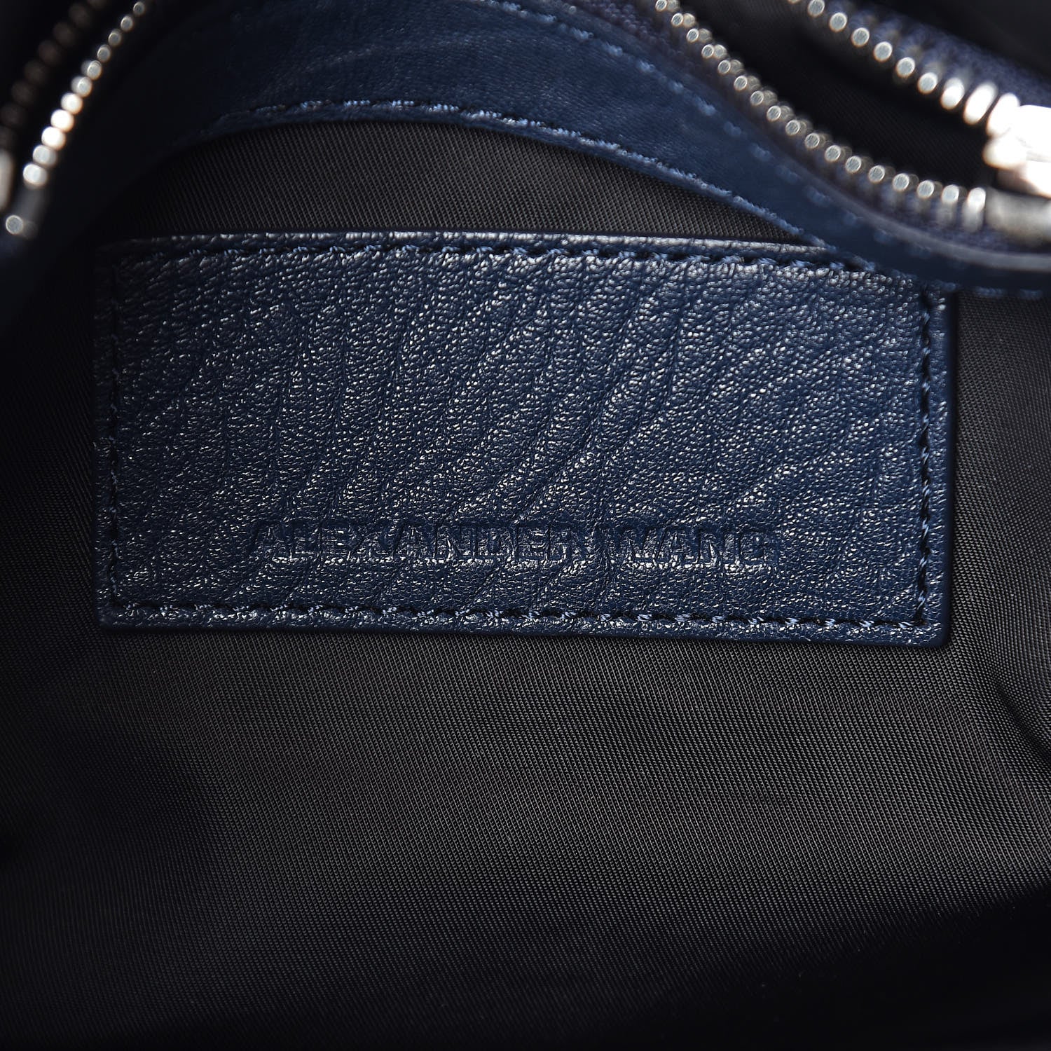 Alexander Wang Pebbled Lambskin Rockie Neptune 6 of 10