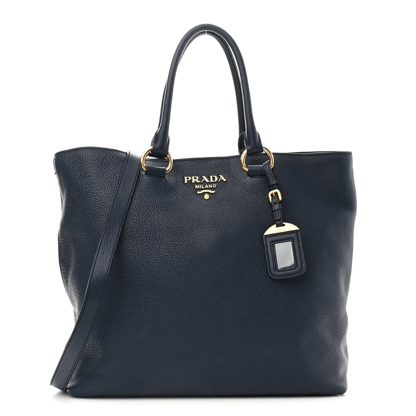 Vitello Daino Shopping Tote Baltico