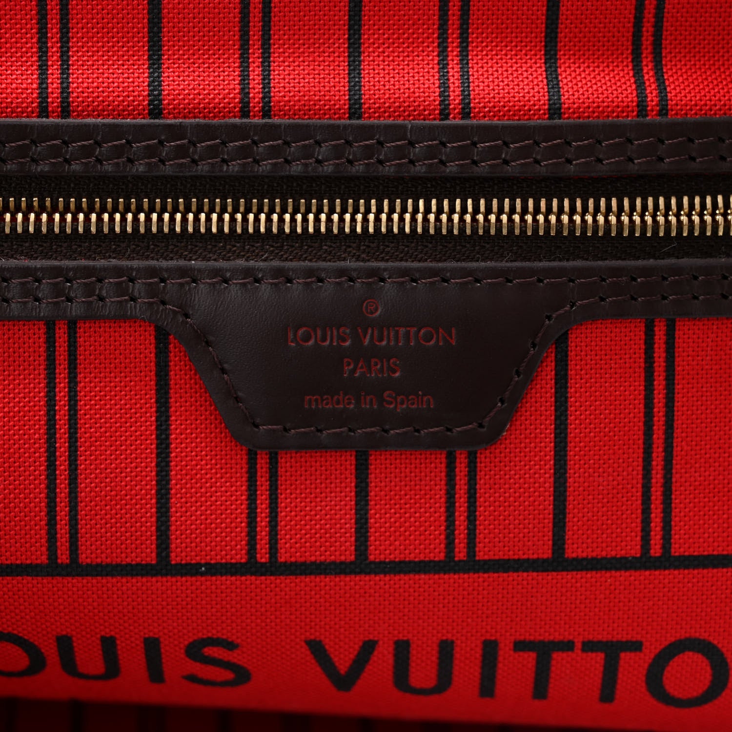 Louis Vuitton Damier Ebene Neo Neverfull MM 7 of 10