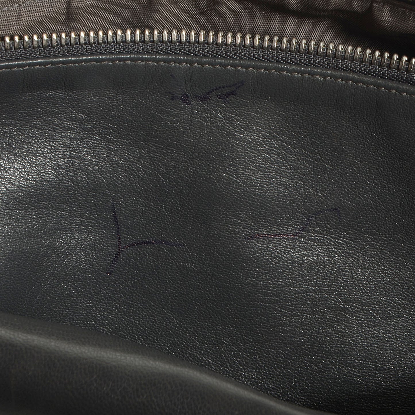 Lambskin Cannage Medium Granville Tote Grey
