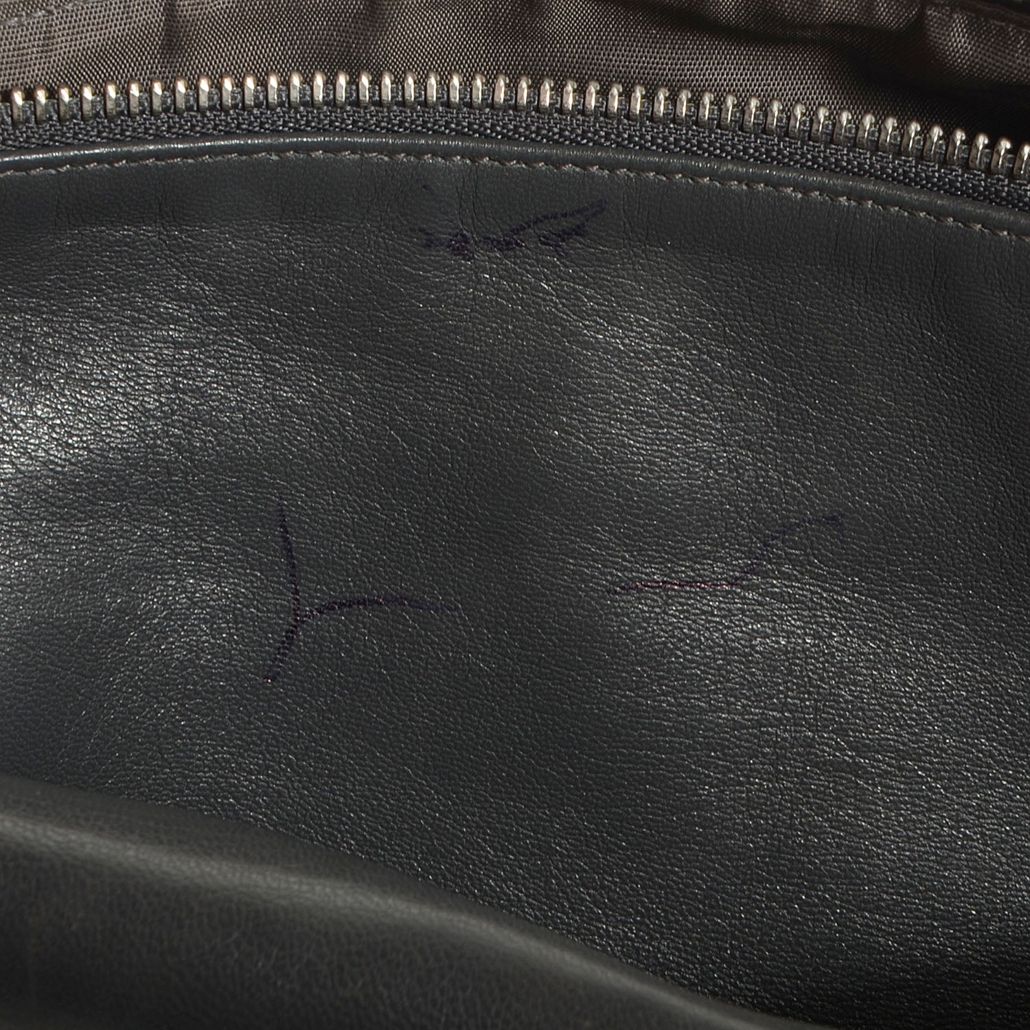 Christian Dior Lambskin Cannage Medium Granville Tote Grey 10 of 11