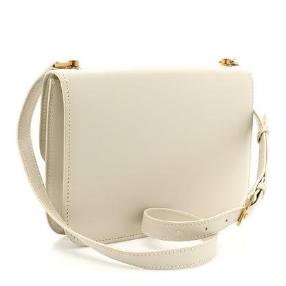 Saint Laurent Smooth Calfskin Carre Satchel Crema Soft 3 of 13