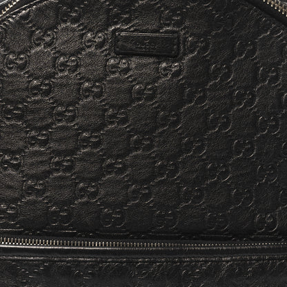 Gucci Guccissima Medium Classic Backpack Black 8 of 11