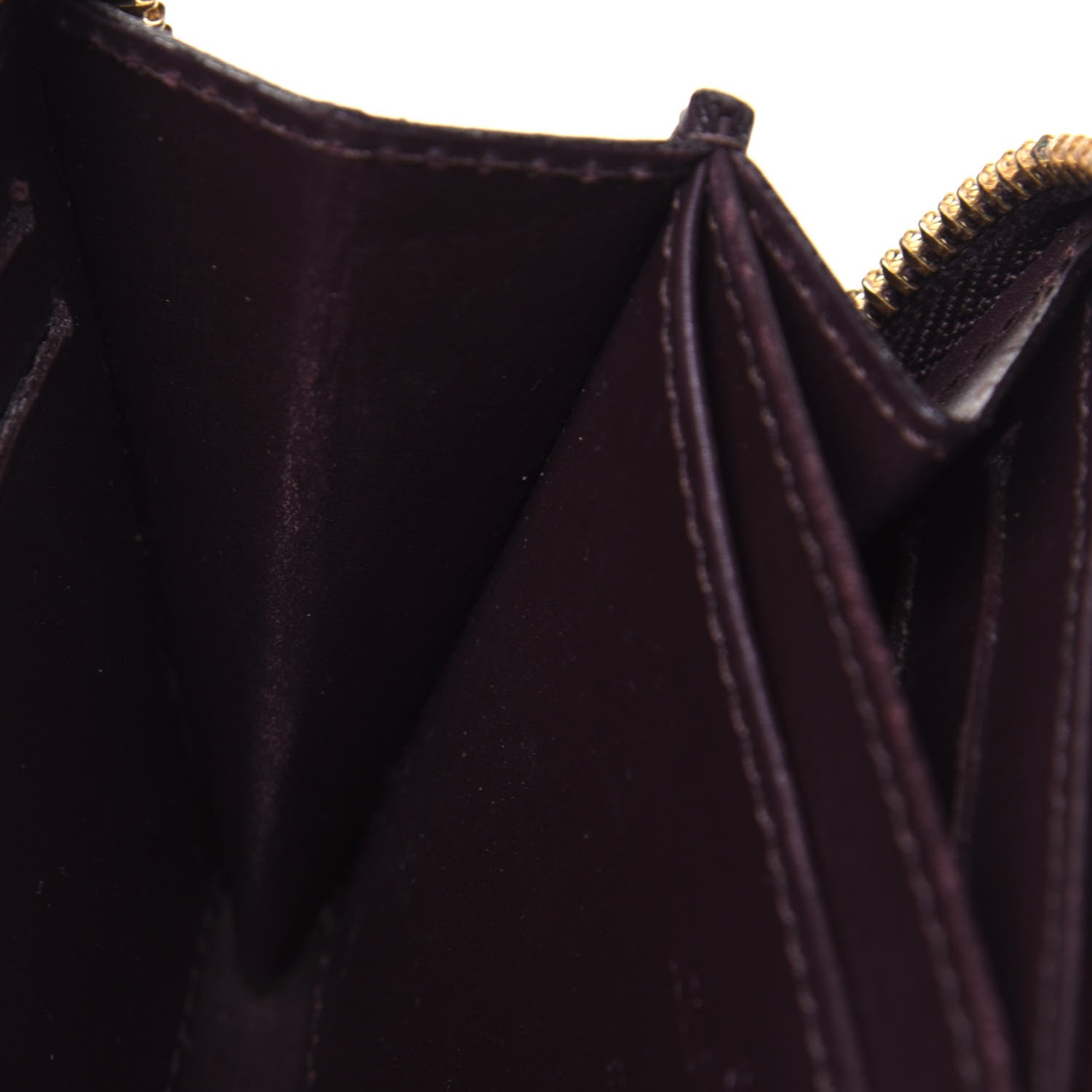 Louis Vuitton Vernis Zippy Coin Purse Wallet Amarante 12 of 17