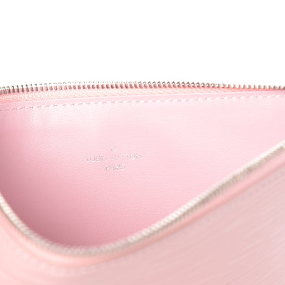 Louis Vuitton Epi Felicie Chain Wallet Zippered Insert Rose Ballerine 6 of 6