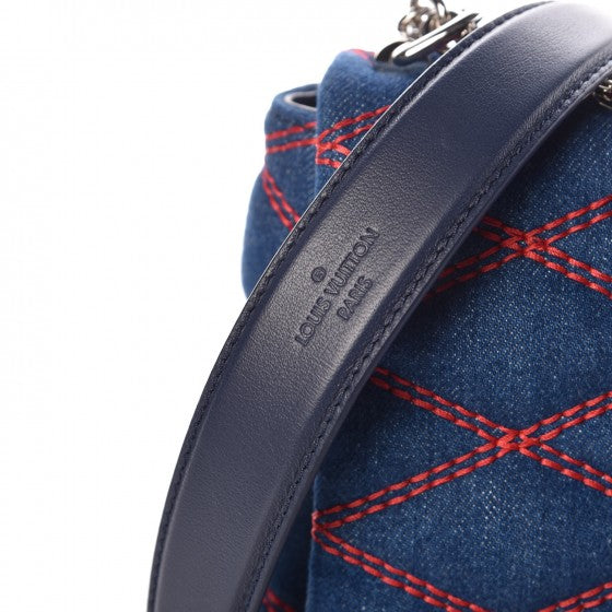 Louis Vuitton Denim Malletage GO-14 MM Denim Dark 7 of 9