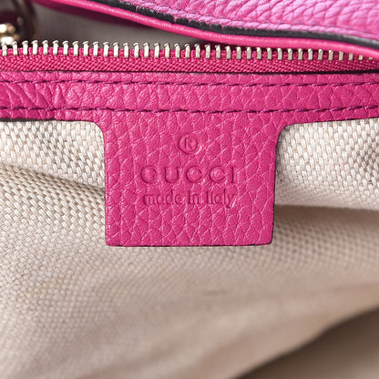 Gucci Cellarius Calfskin Medium Soho Chain Shoulder Bag Bright Bouganville 6 of 19