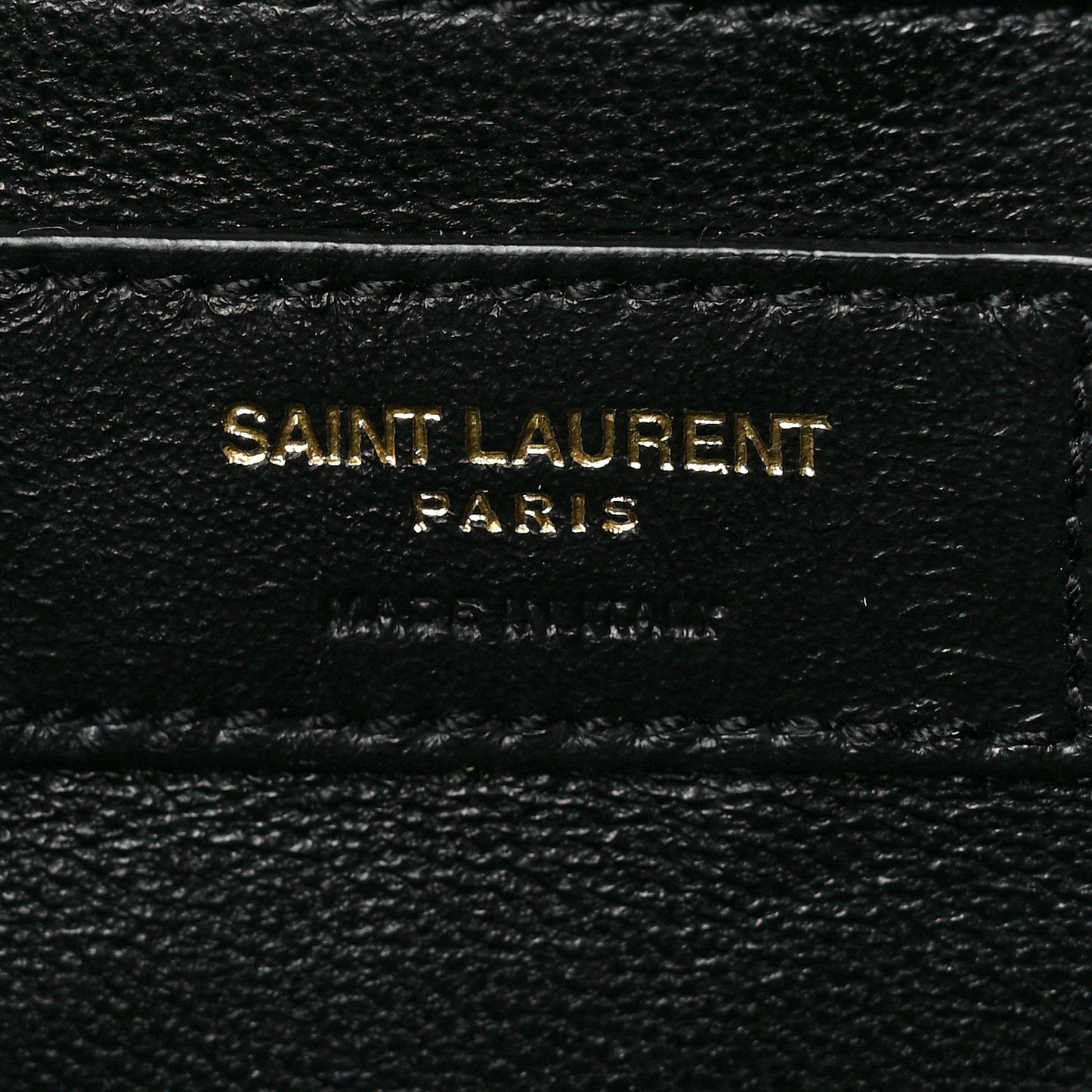 Grain De Poudre Monogram Cassandre Clutch Black