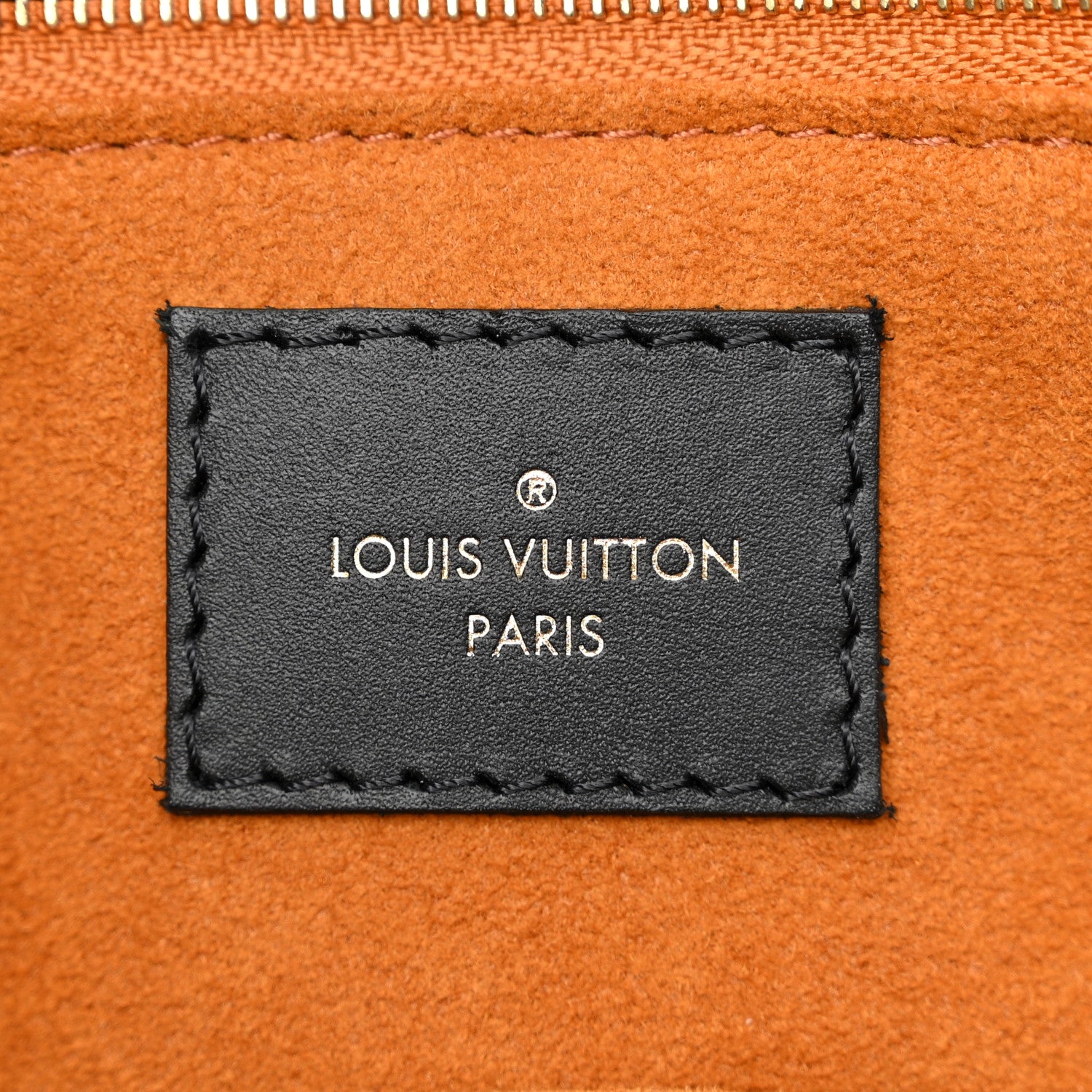 Louis Vuitton Empreinte Monogram Giant Onthego MM Black 6 of 9