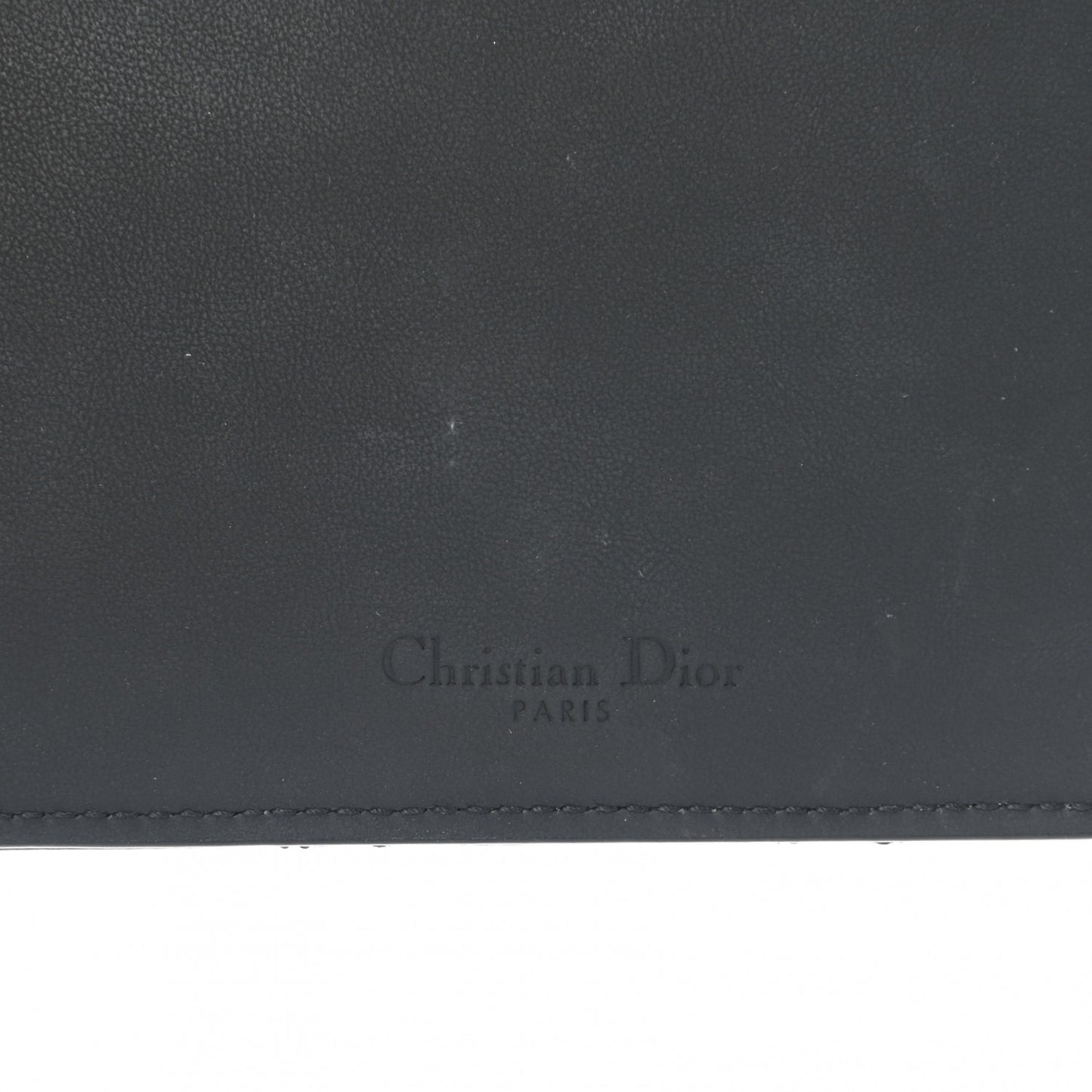 Ultra Matte Calfskin Cannage Large Lady Dior Zip Wallet Black