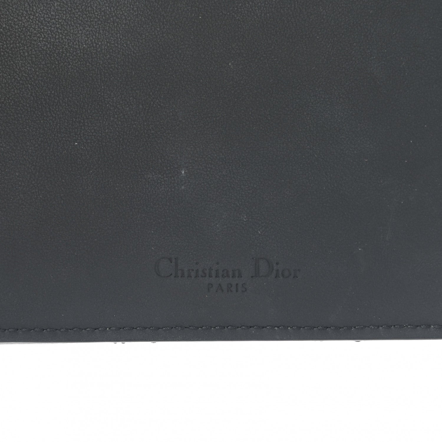 Christian Dior Ultra Matte Calfskin Cannage Large Lady Dior Zip Wallet Black 6 of 10
