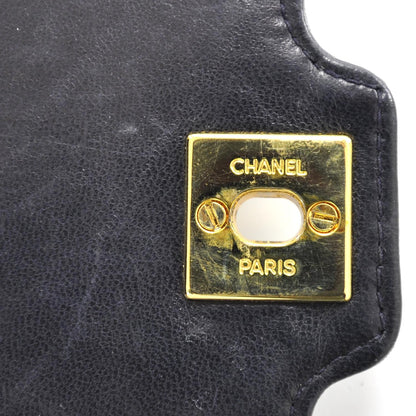 Chanel Lambskin Quilted Mini Flap Navy 11 of 11