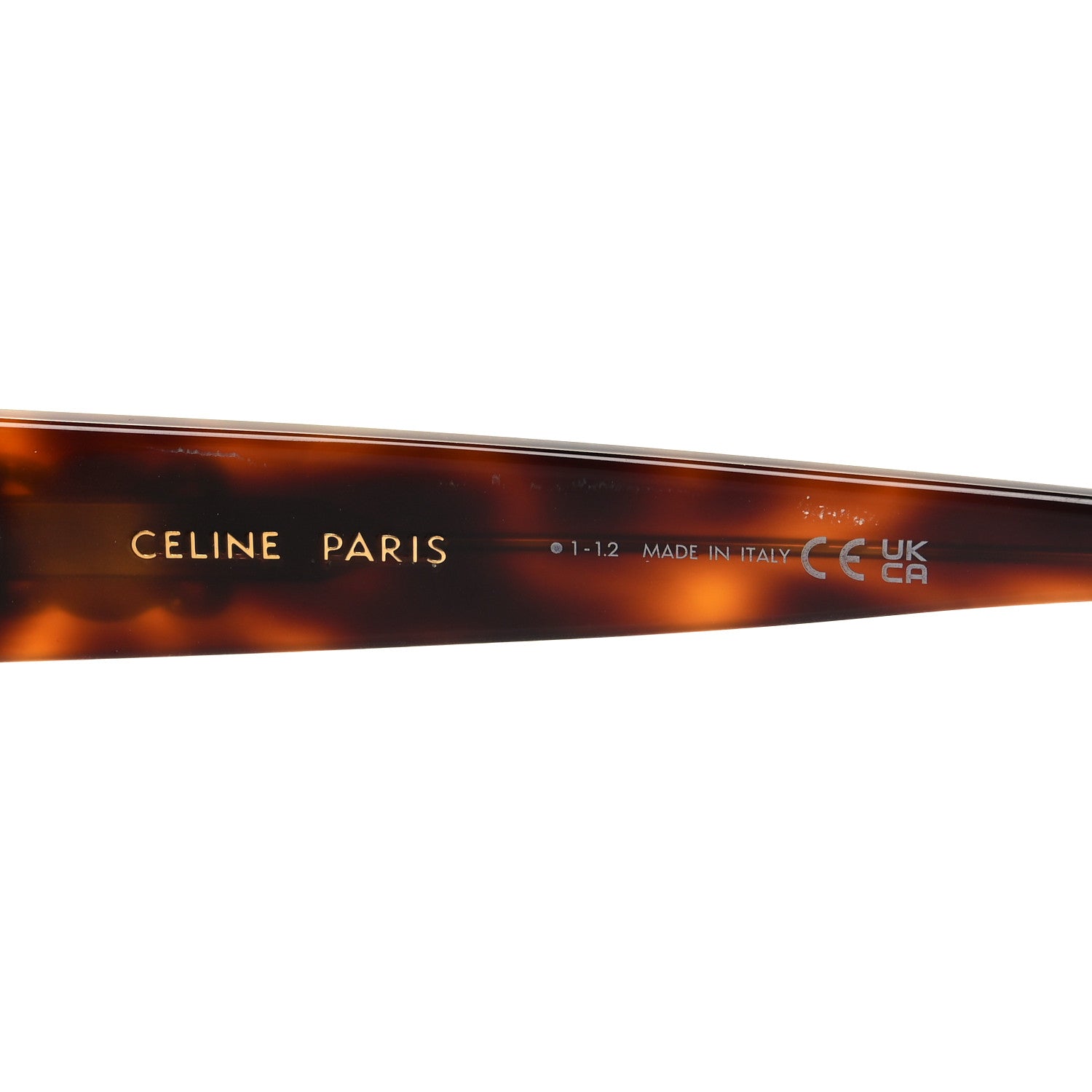 Celine Acetate Triomphe 06 Sunglasses CL40226U Gradient Havana 5 of 7
