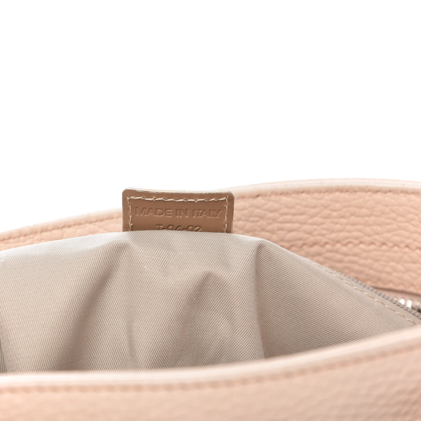 Calfskin House Check Toggle Shoulder Bag Light Nude