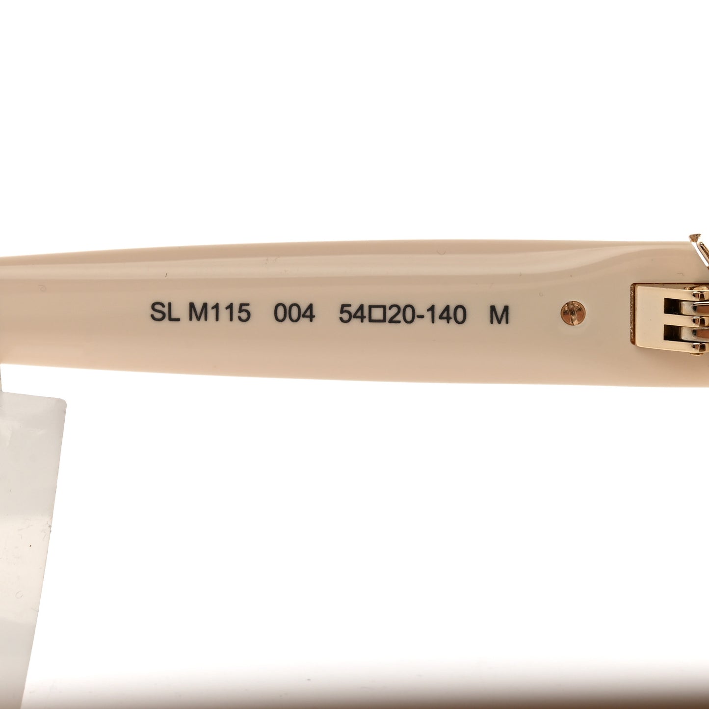 Cat Eye SL M115 Sunglasses Ivory