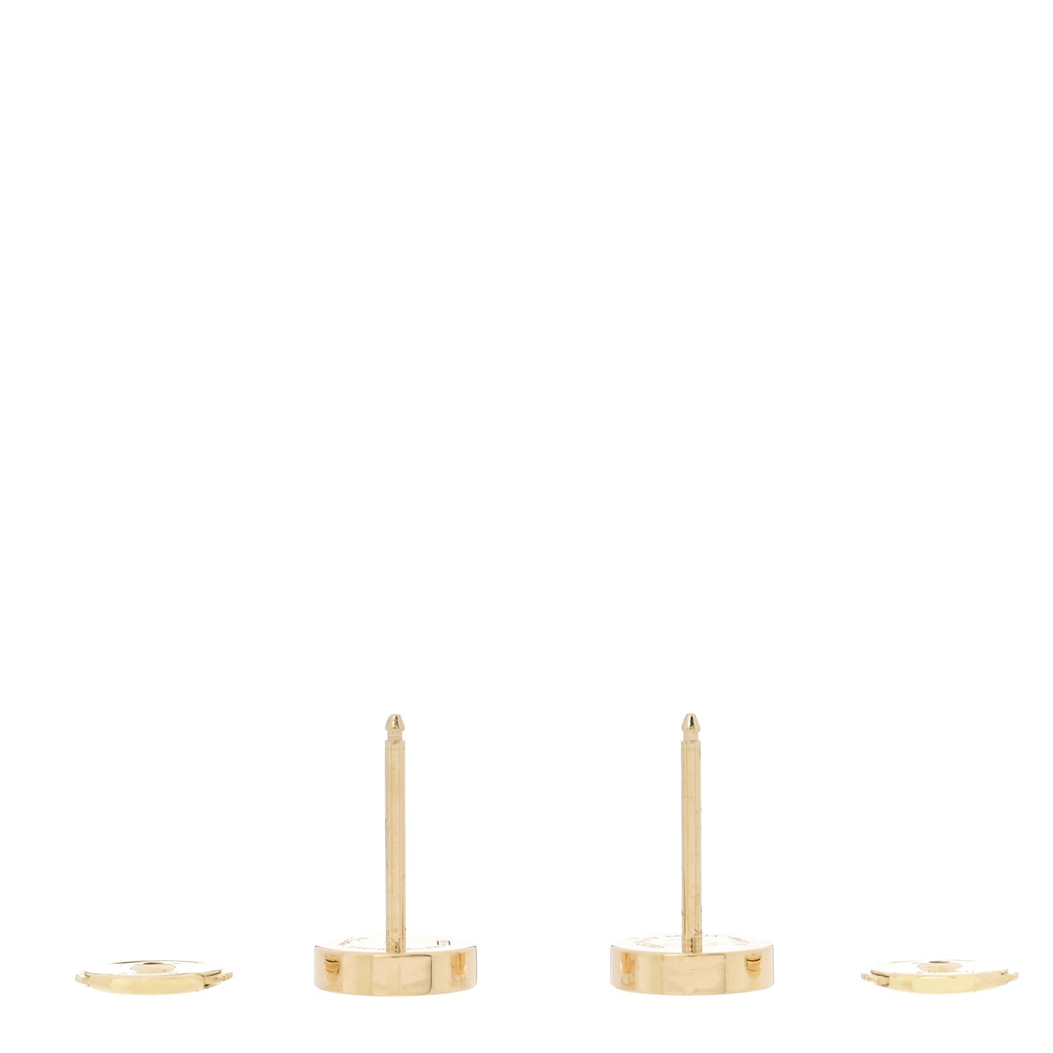 Cartier 18K Yellow Gold LOVE Earrings 3 of 5