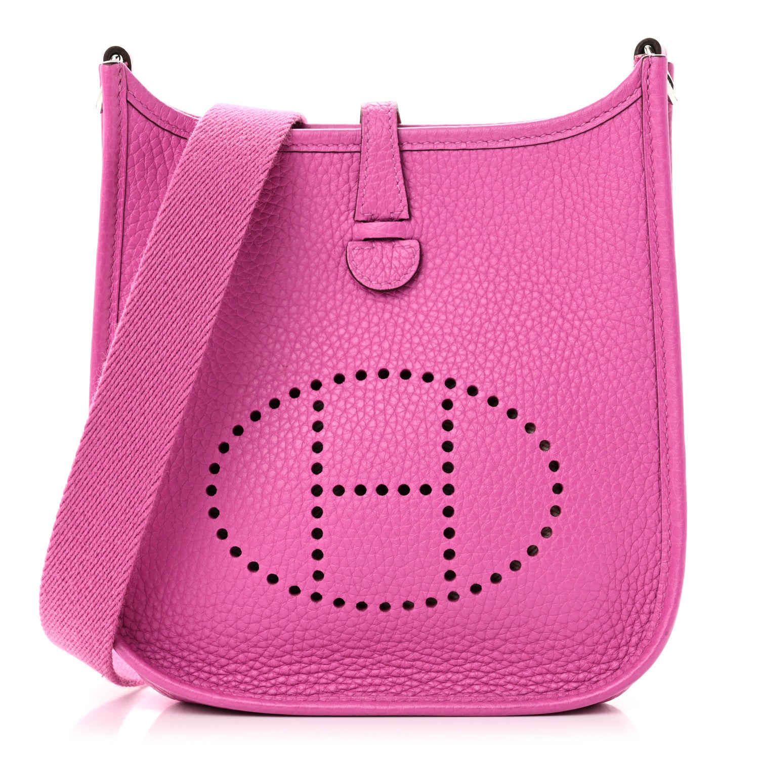 Hermes Taurillon Clemence Evelyne TPM Magnolia 1 of 10